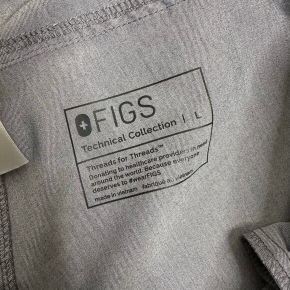 Figs Kade Cargo Scrub Drawstring Pants Women's Graphite Size Large - Picture 5 of 5